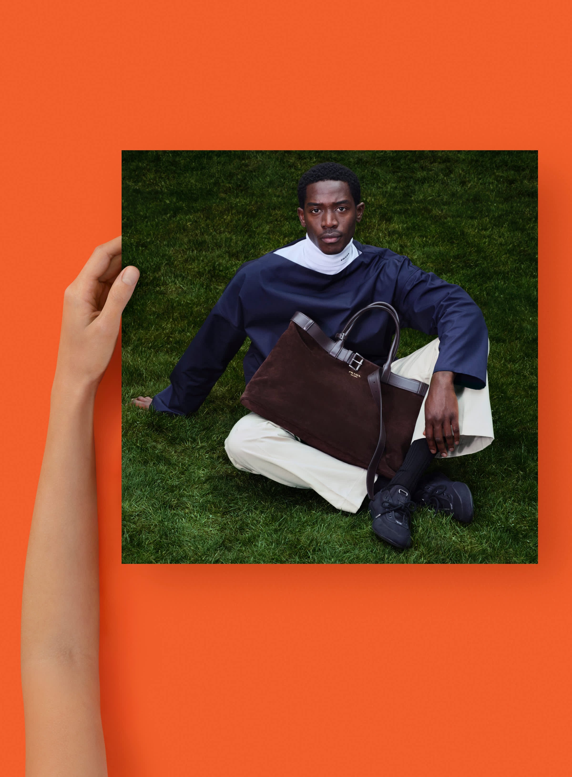 PRADA UNVEILS ITS 'IMAGE OF AN IMAGE' CAMPAIGN — Numéro Netherlands
